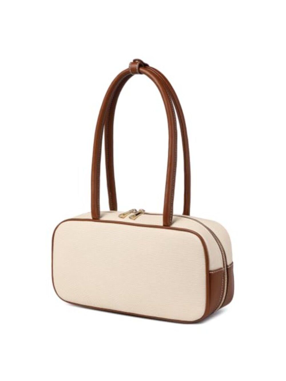 Retro Faux Leather Top Handle Handbag Women Shoulder Purse Work Travel Satchel